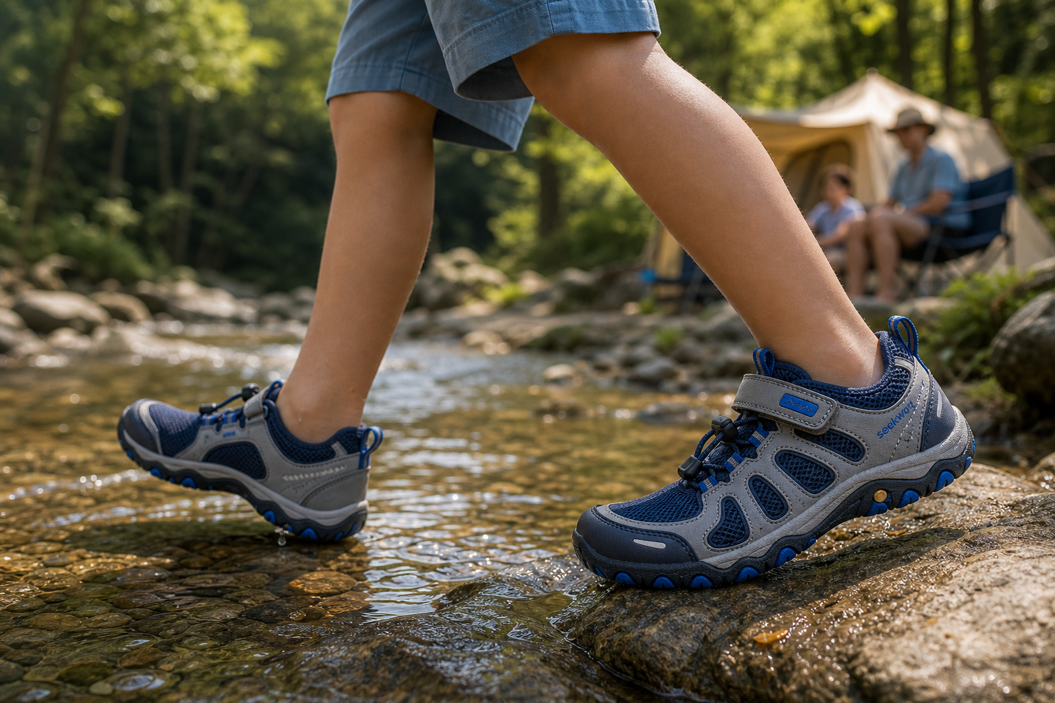 family outdoor — kids adventure atmosphere