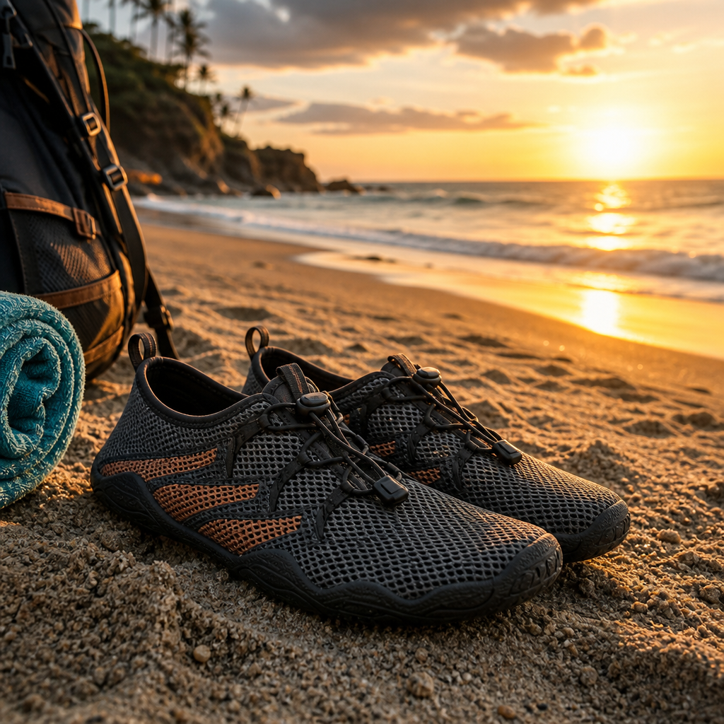 beach and coast — campsite by water